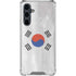 South Korean Flag Distressed Galaxy S23 FE Clear Case